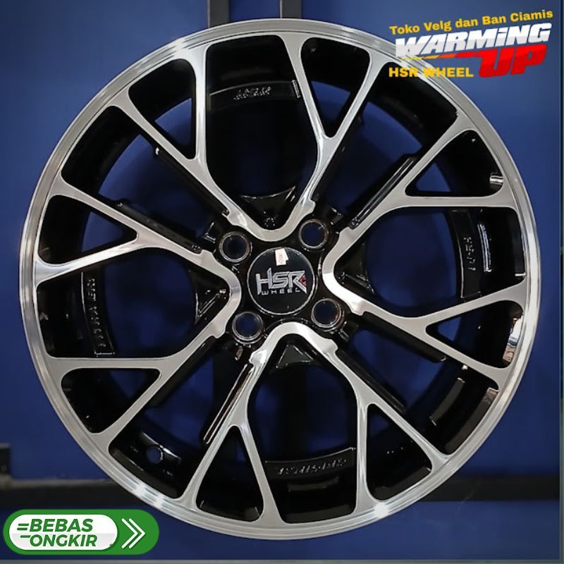 Velg Mobil Raize Rocky Honda City Hatchback Jazz Yaris R16 Pcd 4x100 HSR fe01