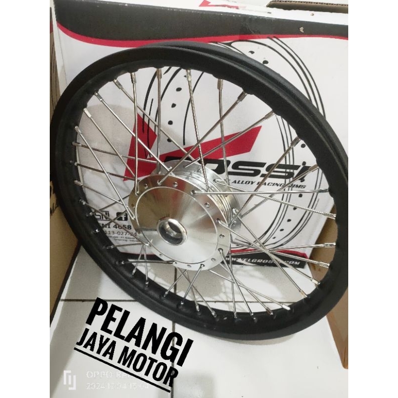 VELG DEPAN MOTOR SUPRA LAMA / ASTREA GRAND/ IMPERSA/ SUPRA FIT LAMA / C 70/C 80/  LEGENDA/ VELG TROM