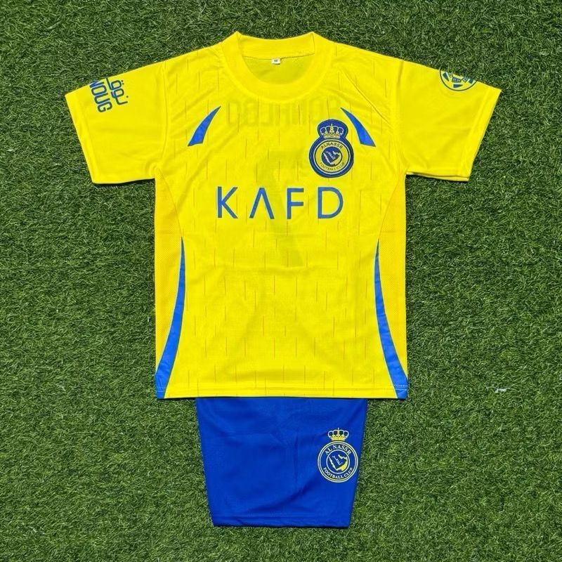 Setelan Anak Ronaldo Al Nassr Kaos Bola Anak Cristiano Ronaldo Jersey Terbaru