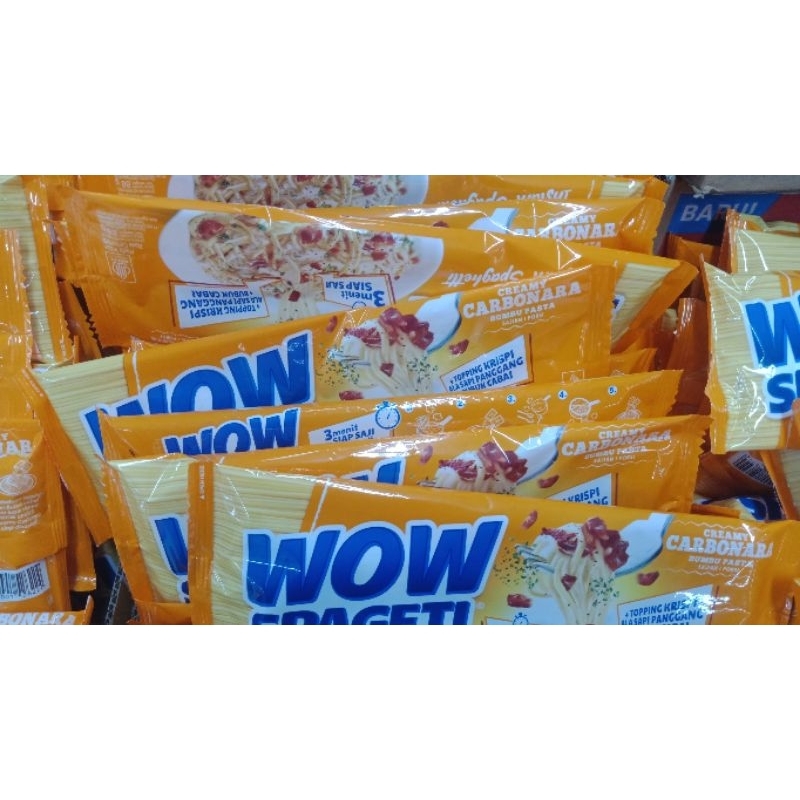 

MURAH PROMO WOW SPAGETI CREAMY CARBONARA