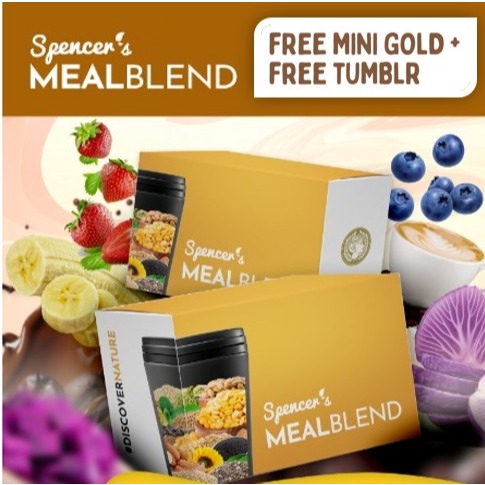 

[FREE MINIGOLD + TUMBLR + HEALTY SNACK] Spencer's MealBlend - Meal Replacement Solusi Langsing