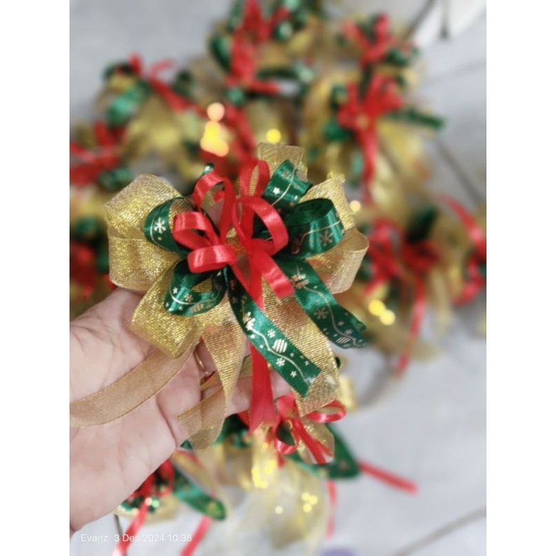 

Pita Hampers/ Pita Seserahan / Pita Kado / Pita Natal / Pita Idhul Fitri / Pita Hadiah / Pita DIY aksesories serbaguna
