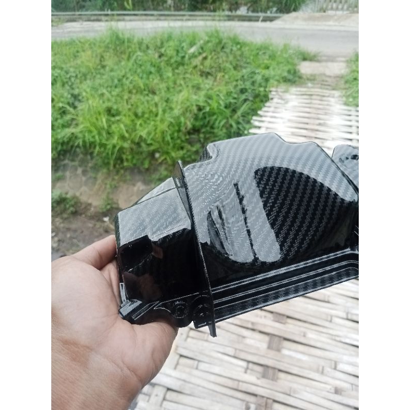 COVER TUTUP BOX FILTER BEAT CARBU LAMA CARBON