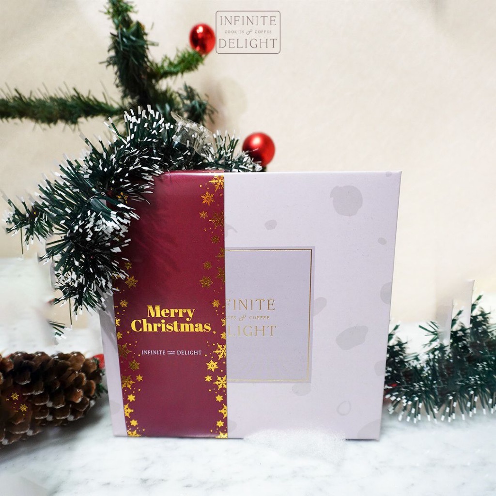 

Infinte Delight Cookies (Kue Kering) | Premium Gift Box of 24 Cookies - Grande Bundle