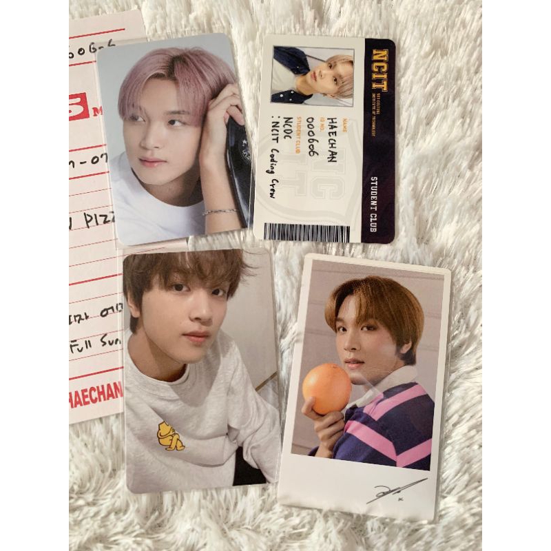 PC Photocard Official Haechan NCT Dream 127 Pizza Season Greeting 2022 Bene Aladin KTOWN ID MD NCIT 