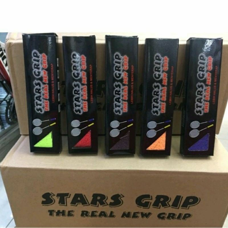 STAR GRIP - Grip Handuk - Star Towel - Grip Raket Badminton