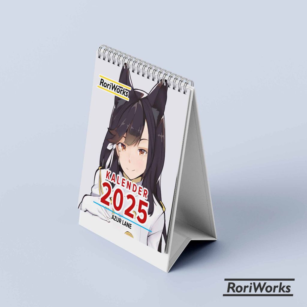 

Kalender Meja Mini 2025 - Azur Lane