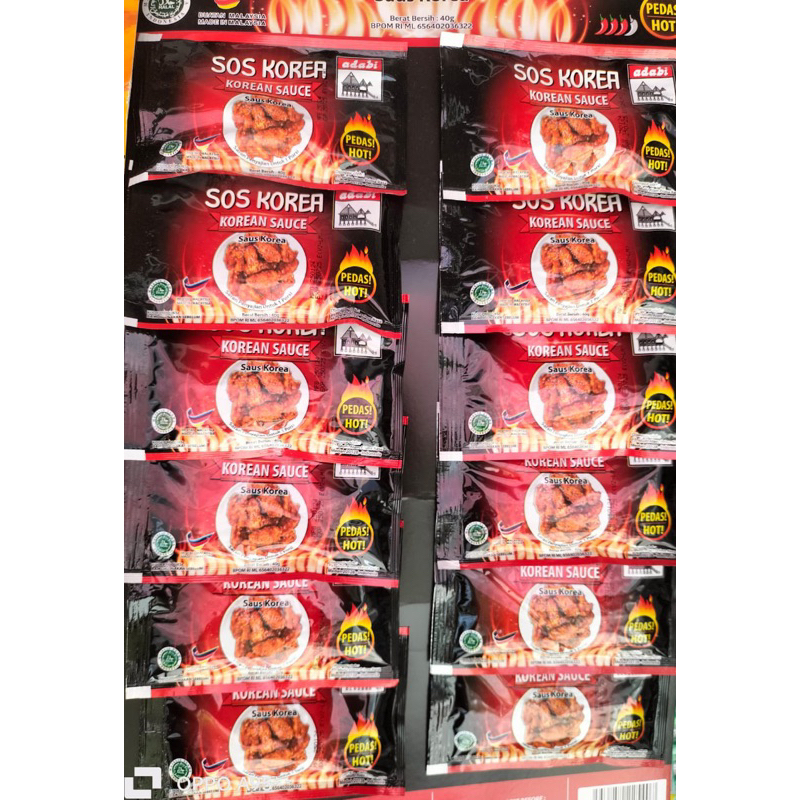 

Saos Pedas Korea Korean Sauce / sachet