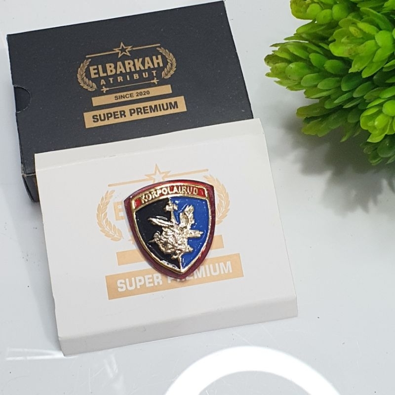 PIN KORPOLAIRUD POLRI ATRIBUT POLISI SUPER PREMIUM