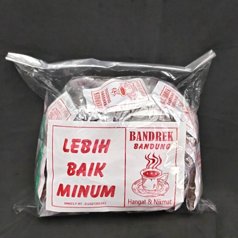 

Bandrek Bandung Khas Djabar Kemasan Rencengan isi 50 pcs
