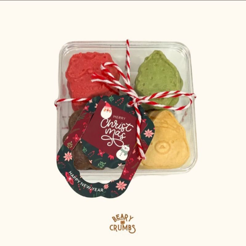 

Beary Crumbs Butter Cookies Box for Christmas Hampers 280gr