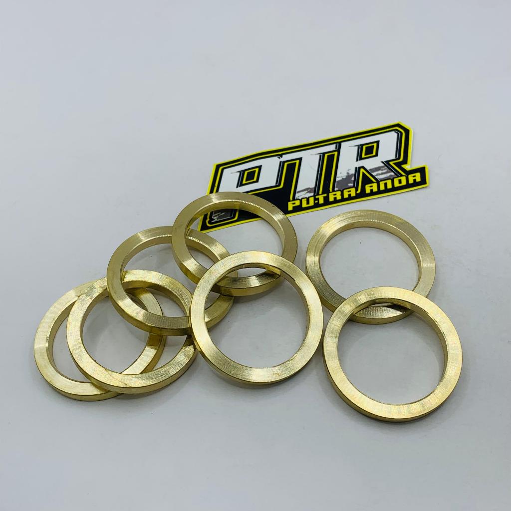 Paking Perpak Knalpot Tiger Megapro GL CB Bahan Kuningan Padat