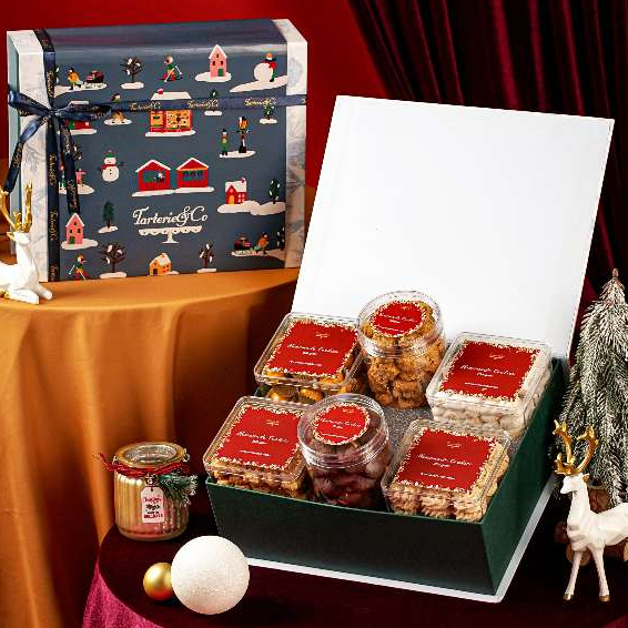 

Tarterie & Co - Bliss Hampers (Hampers natal isi 6)