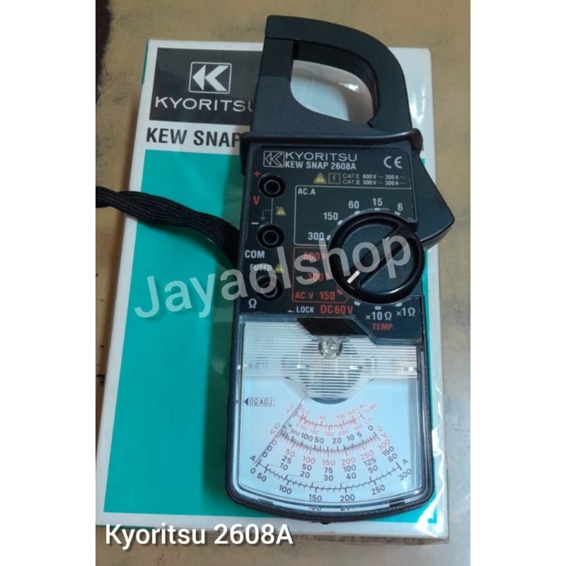 AC Analog Clamp Meter With DC Volt Range / Tang Ampere Kyoritsu 2608A