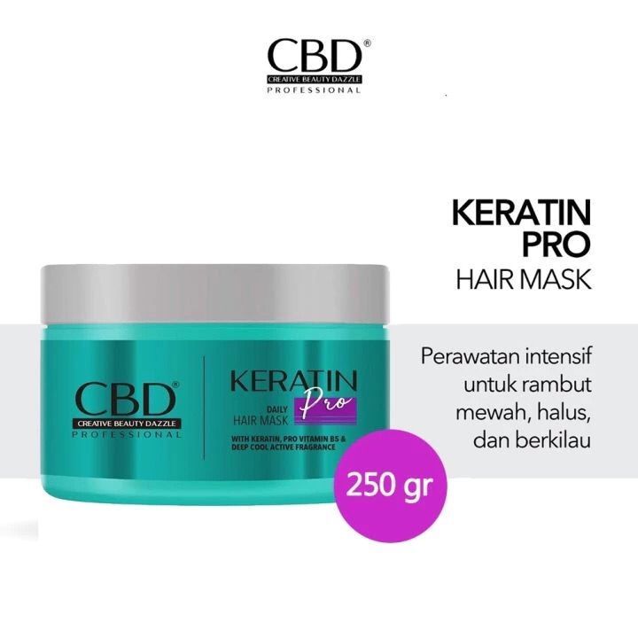 CBD Keratin Pro Hair Mask 250 gr