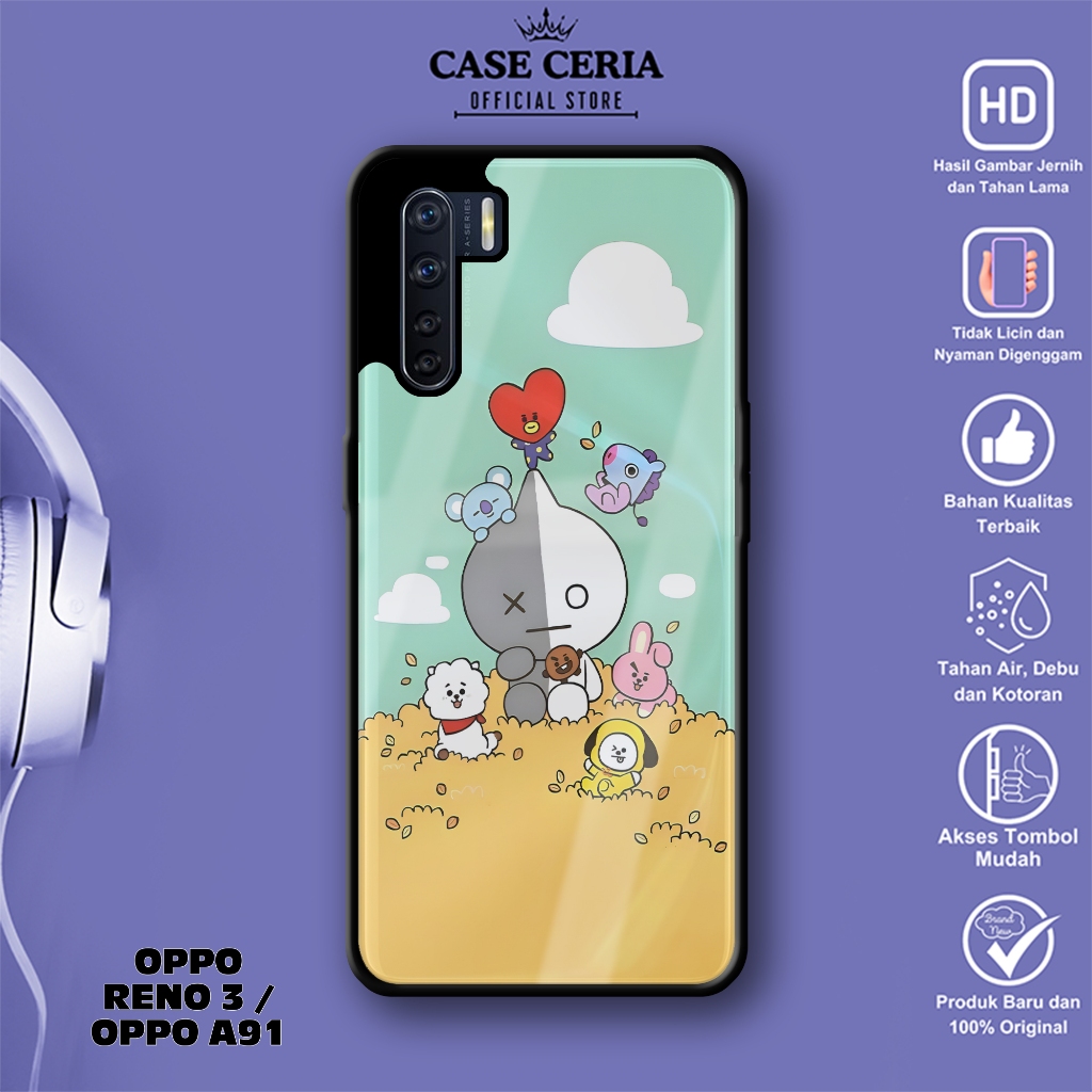 Case Oppo A91 / Oppo Reno 3 - Casing Oppo A91 / Oppo Reno 3 ( Cute ) - Silikon Case – Kesing HP A91