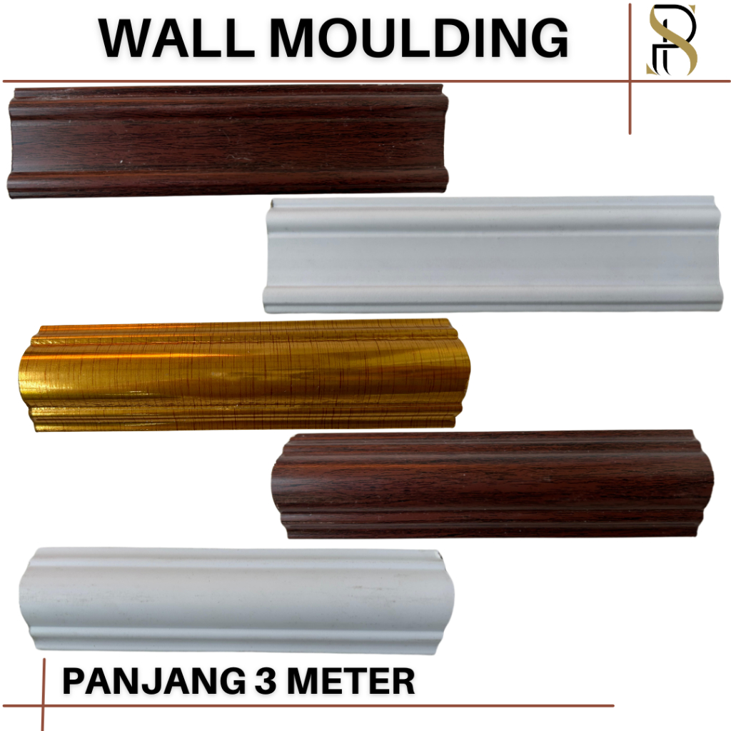 LIS MOULDING PVC / WALL MOULDING / LIS WALL MOULDING / LIST MOULDING