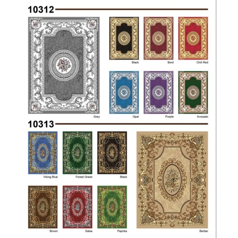 210x310 karpet tebal permadani