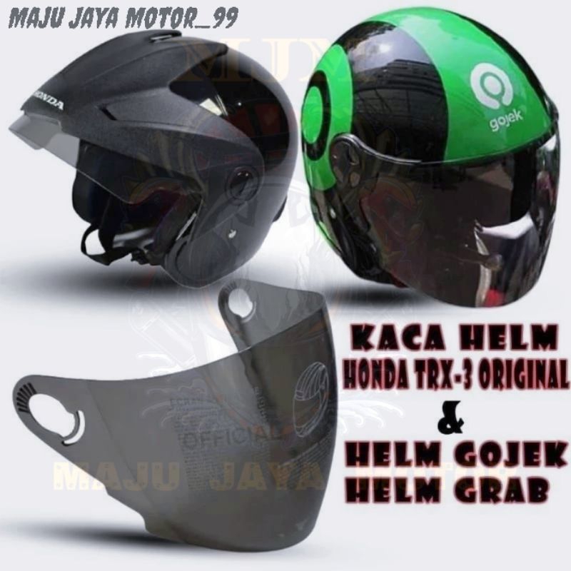 Kaca Helm Honda TRX-3 / Kaca Helm Ojol
