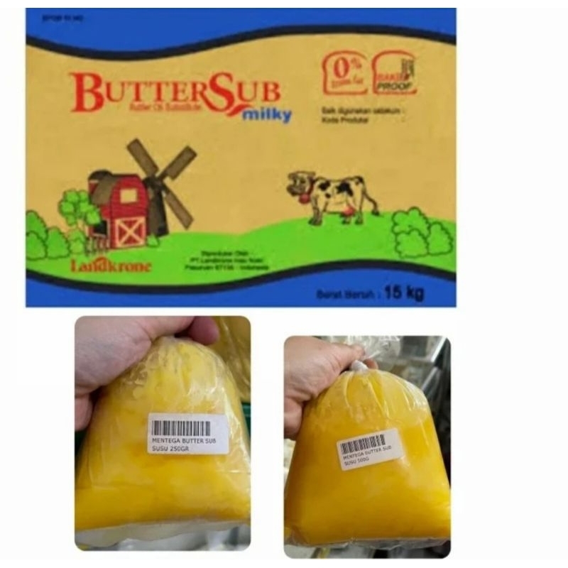 

Butter Susu, buttersub milky 1kg