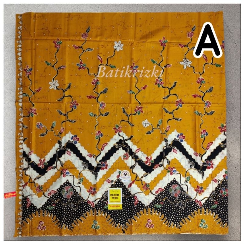 Kain Batik Halus Madura Jaya Zig Zag
