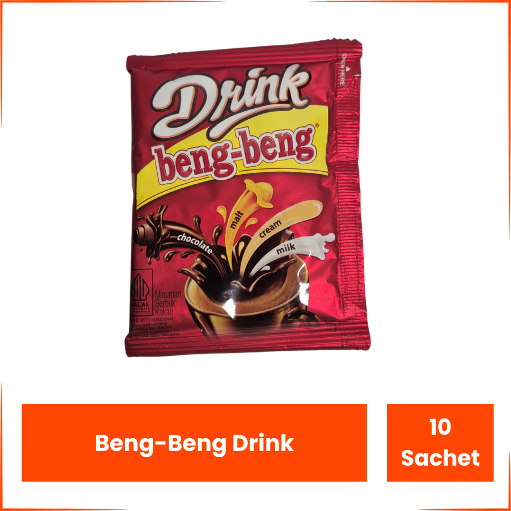 

Minuman Coklat Beng-Beng Drink Renceng Isi 10 Sachet