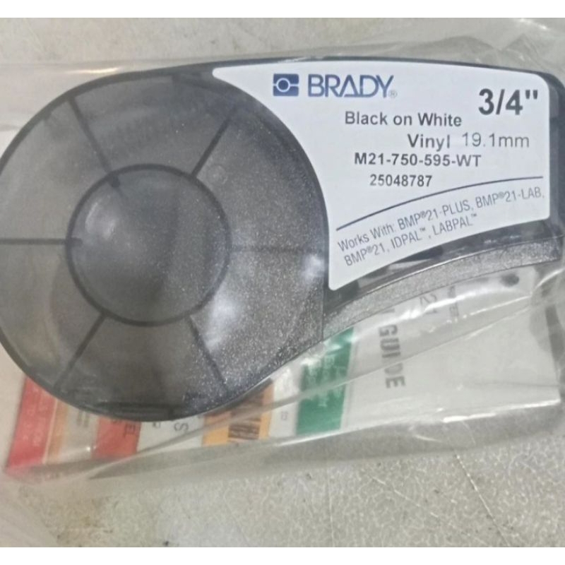 

tape label Brady Vinly 19mm M-21-750-595 WT