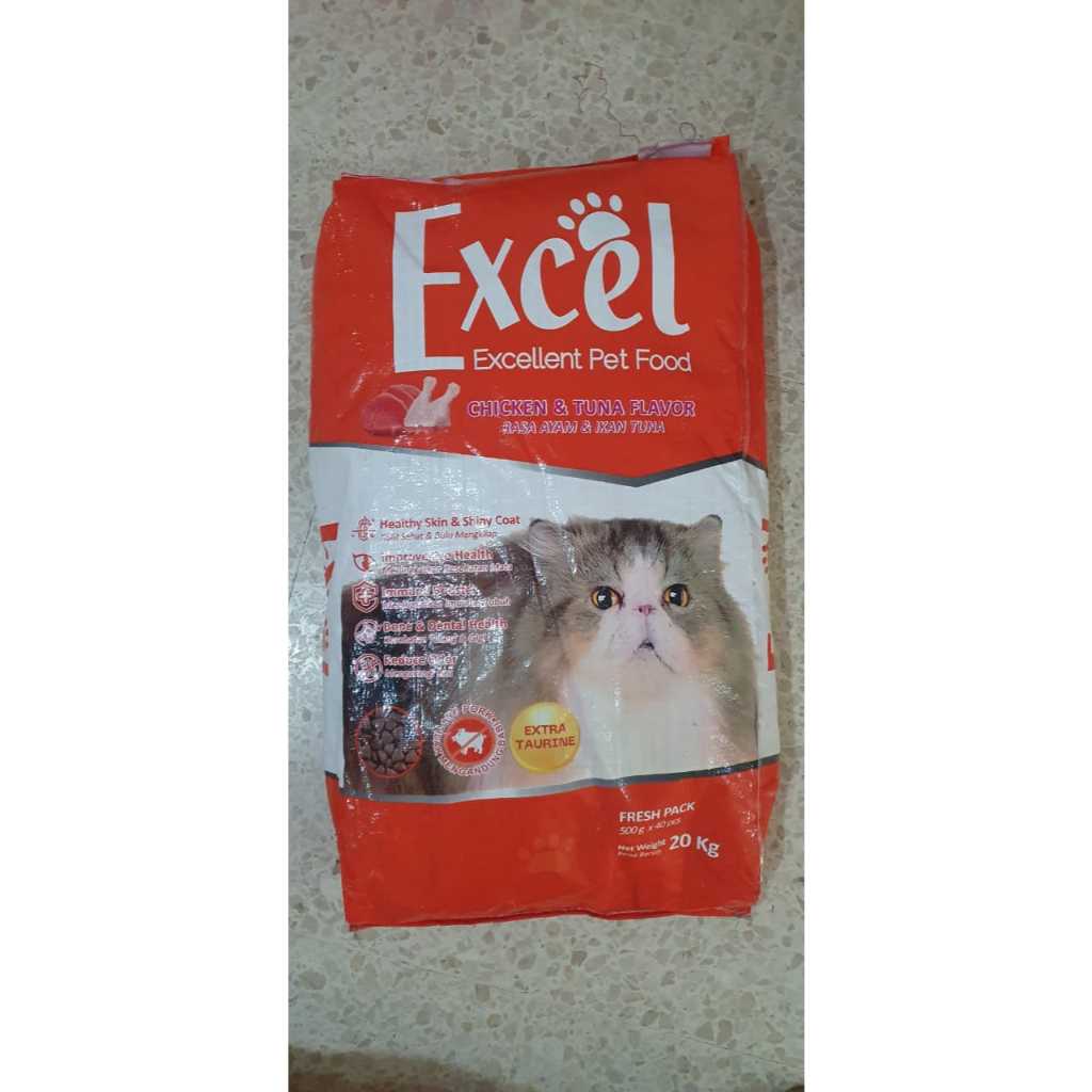 EXCEL MAKANAN KUCING 20KG