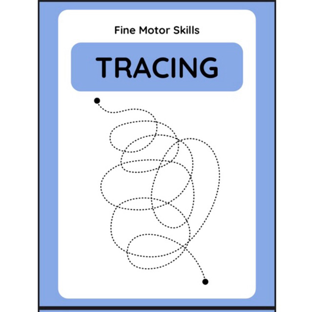 Printable worksheet Tracing Line 2 Tahun (16 lembar)