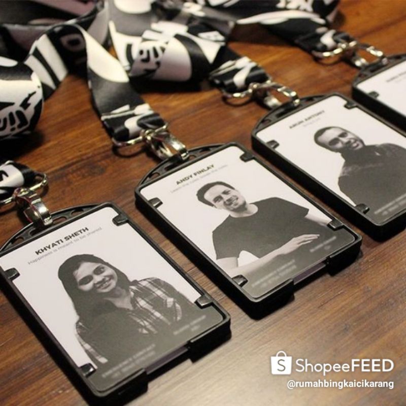 

PAKET TALI LANYARD ID CARD DAN CASE UK 2.5CM