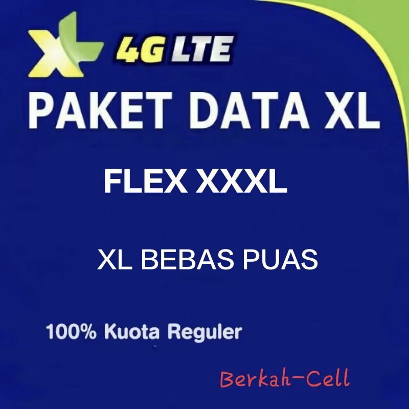 PAKET DATA XL XTRA COMBO FLEX XXXL & XL BEBAS PUAS PROMO 30hr