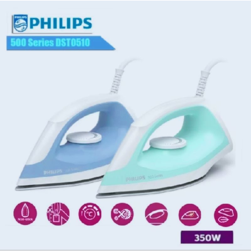 Philips setrika listrik DST-0510 /Setrika philips / DST-0510