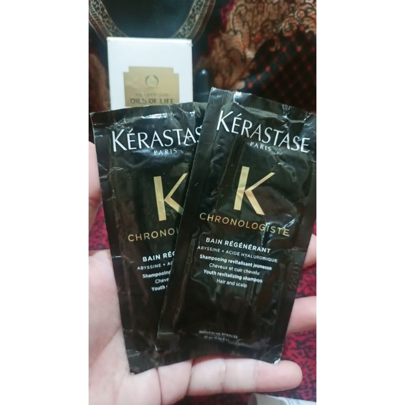 Kerastase Sample shampoo Sachet Chronologiste 2Pcs.