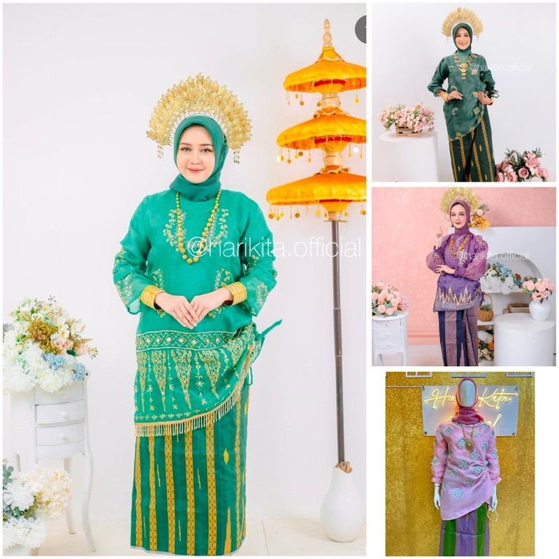 BAJU BODO ORGANZA BORDIR KHAS BUGIS (atasan)