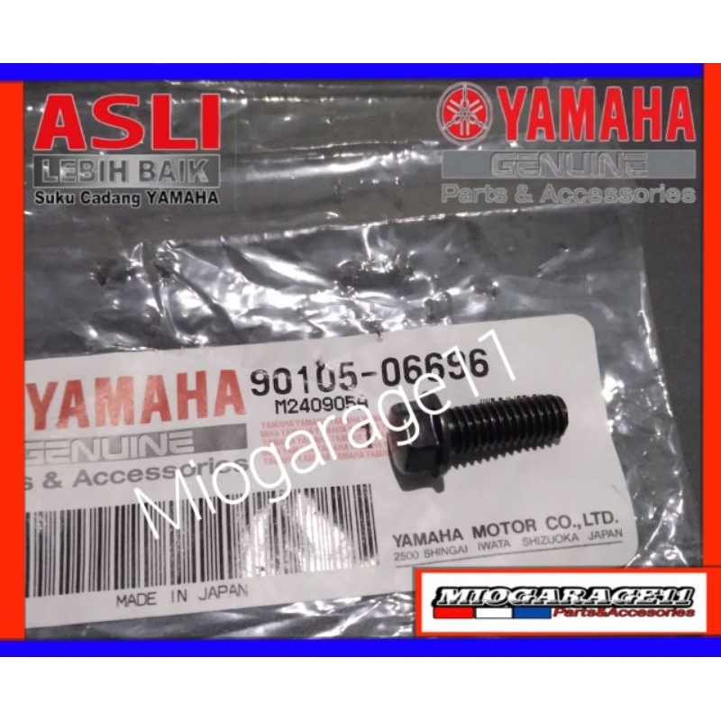 Bolt Flange / Baut Cover Bak Cvt Yamaha Mio Sporty - Mio Smile 90105-06696/95027-06016