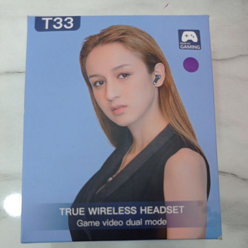 headset earphone bluetooth wireless T33