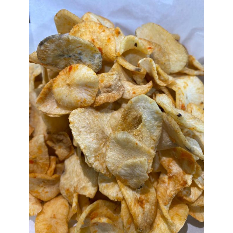 

kripik singkong baby / kripik singkong bawang Madura enak kemasan 250g