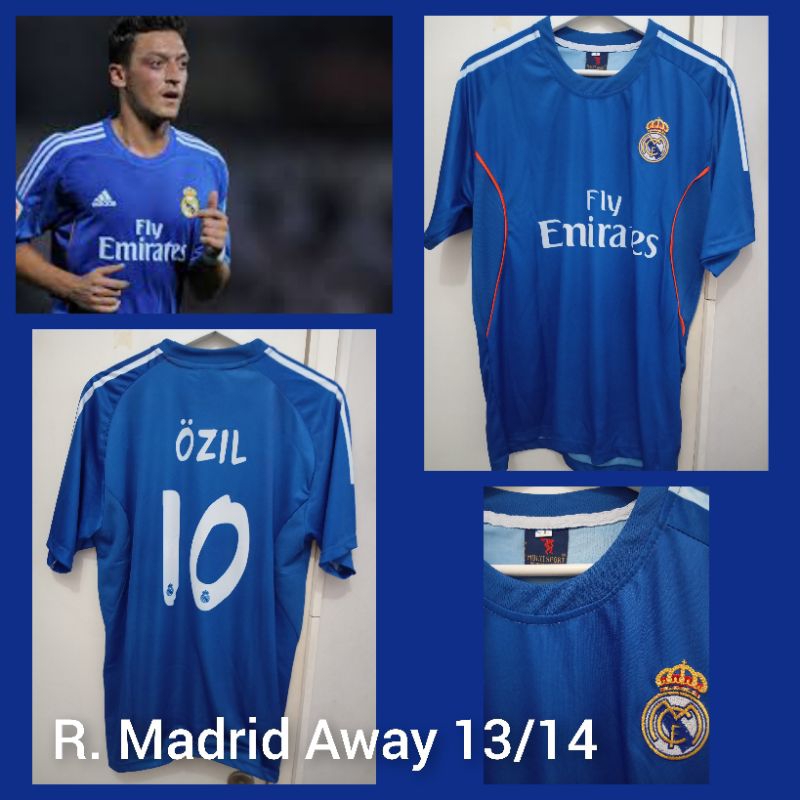 JERSEY REAL MADRID AWAY 2013/2014 - OZIL 10 - MERK MULTISPORT LOKAL