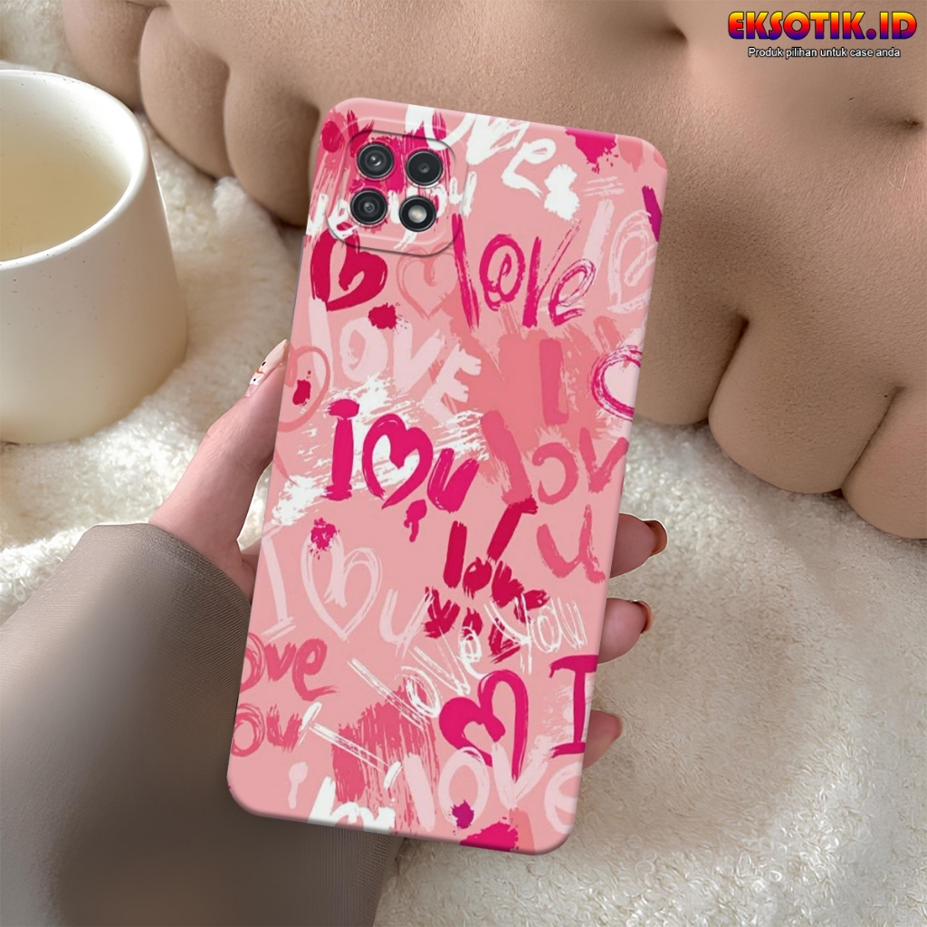 Case Samsung A22 5G - Casing Samsung A22 5G - Fashion Case - Silikon Samsung A22 5G  - Motif Keren D