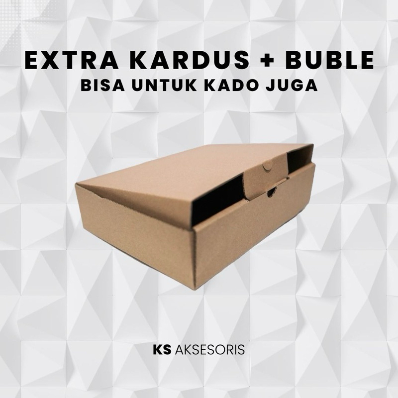 

Extra Box + Bubblewrap Dijamin Aman