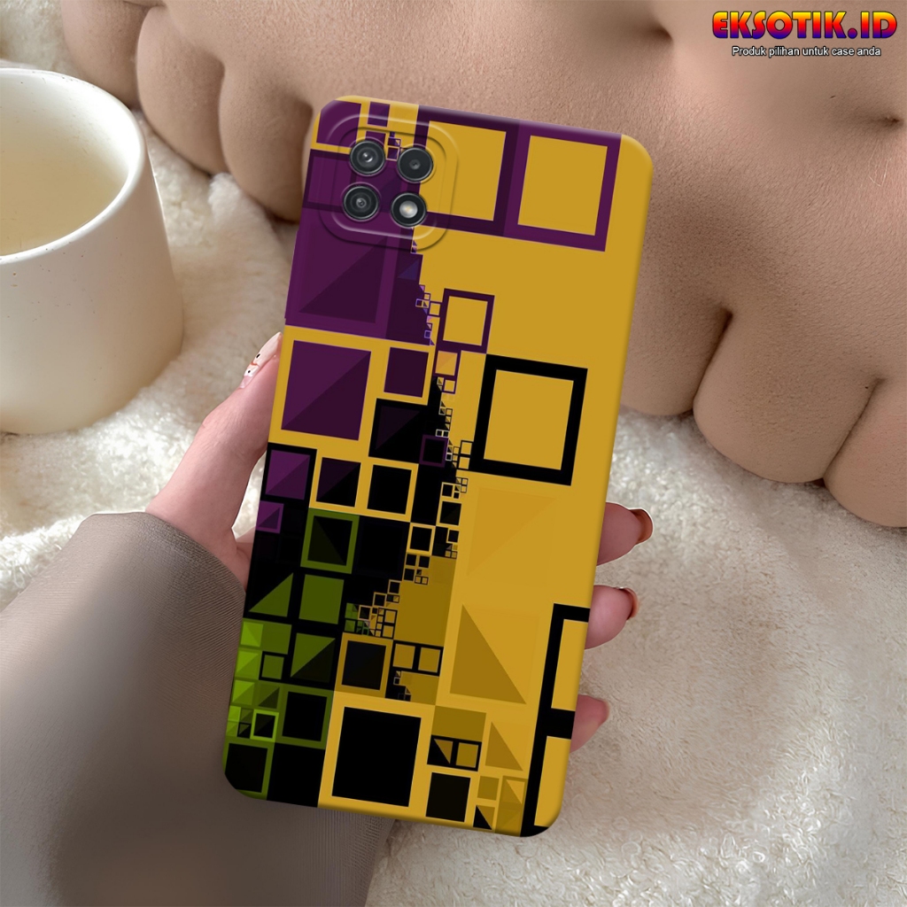 Case Samsung A22 5G - Casing Samsung A22 5G - Fashion Case - Silikon Samsung A22 5G  - Motif Keren D