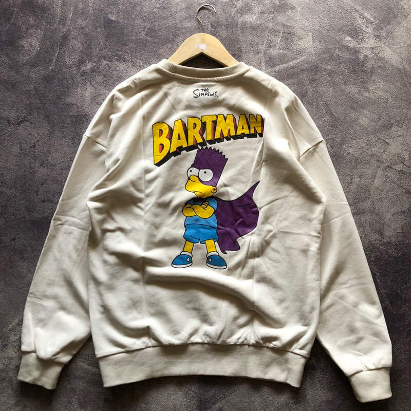 Crewneck The Simpsons X Ben Sherman 2010 20th Television Second Size XL,Crewneck Oversize second cre