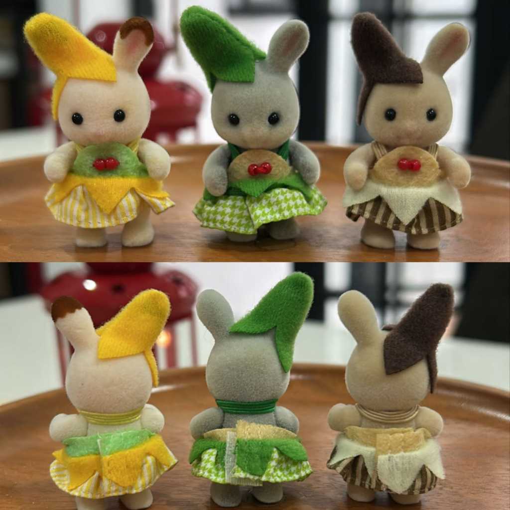 Sylvanian Baby couple RARE