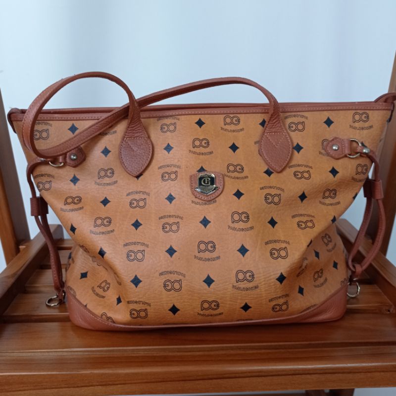 Tote Bag Wanita Branded Original Coklat