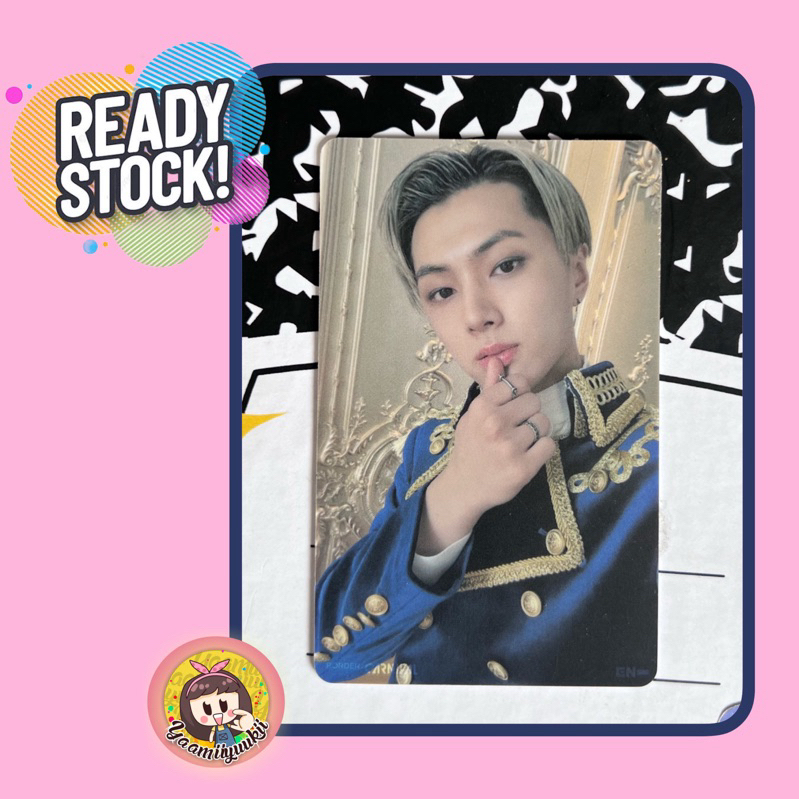 ENHYPEN JAY LUCKY DRAW LD SOUNDWAVE BORDER CARNIVAL PHOTOCARD PC