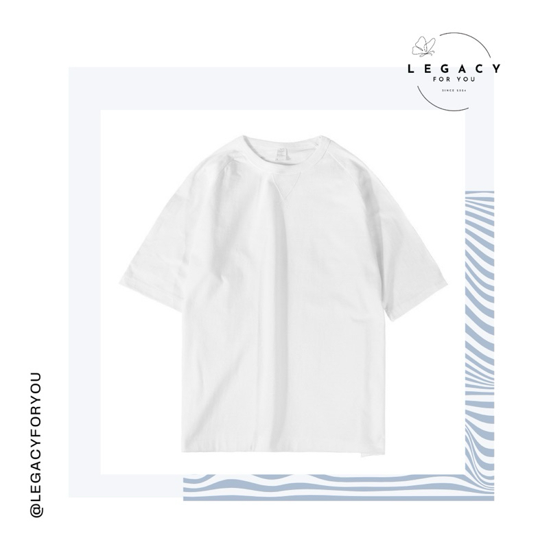 LFY - KAOS OVERSIZE | BAJU POLOS TEBAL | KAOS POLOS PUTIH