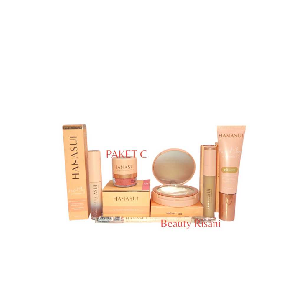 HANASUI PAKET MAKE UP KECANTIKAN MAKE UP KOSMETIK WAJAH