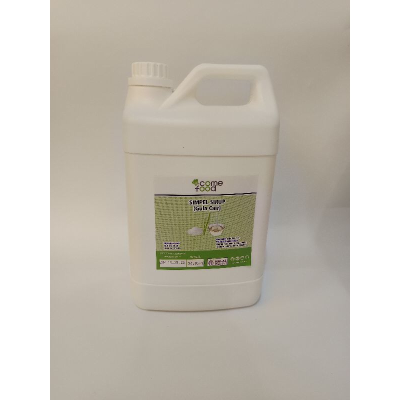 

Simple syrup | gula cair 3L