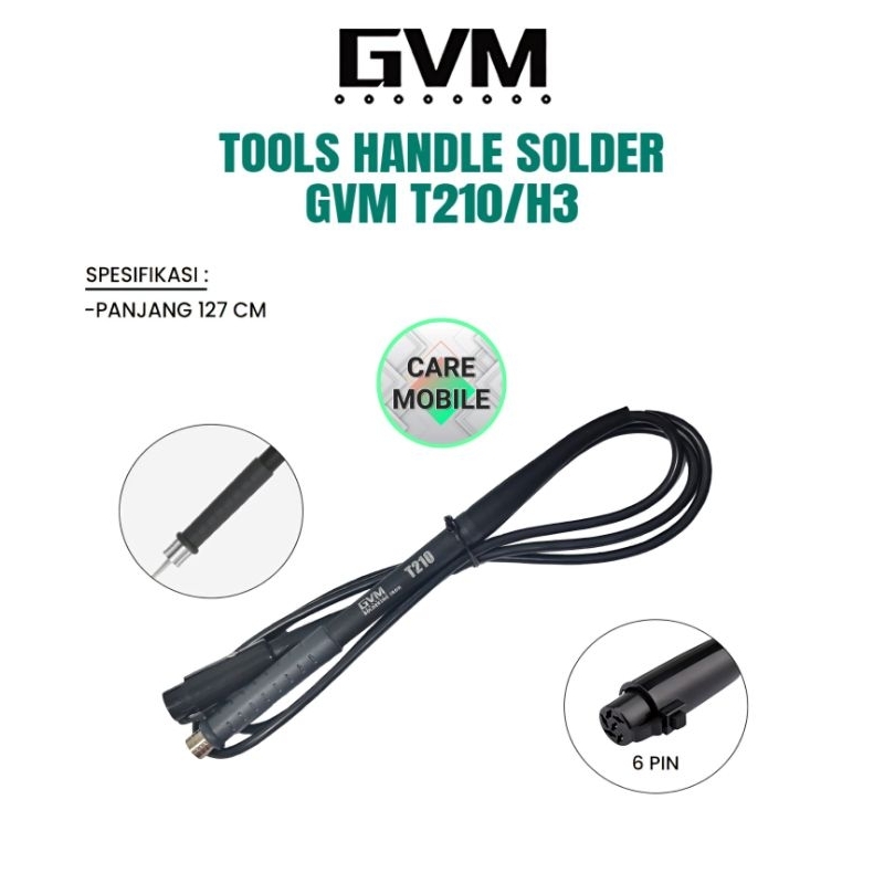 TOOLS HANDLE  SOLDER GVM T210/H3