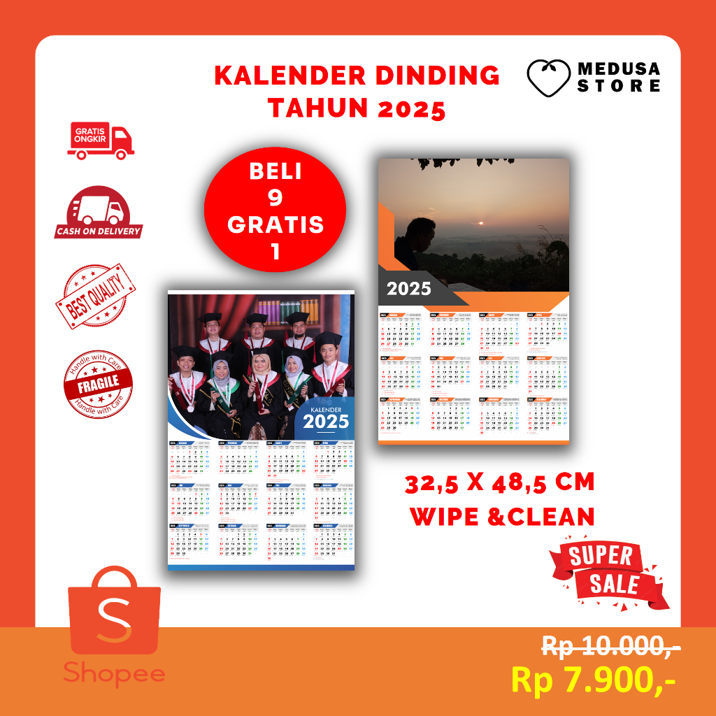 

Kalender dinding islamic 2025 - Kalender poster ISLAMI